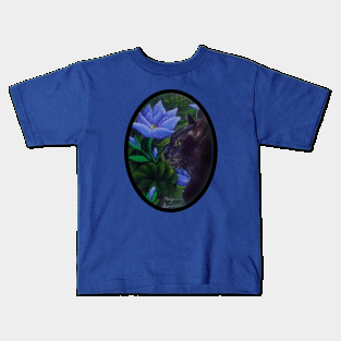 Art nouveau cat portrait #2 Kids T-Shirt